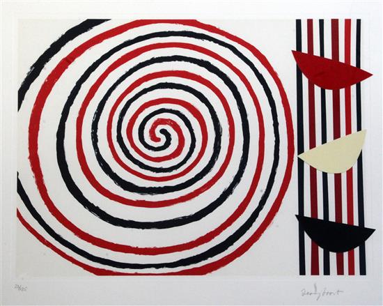 Sir Terry Frost (1951-2003) Spirals 26.5 x 21.5in.